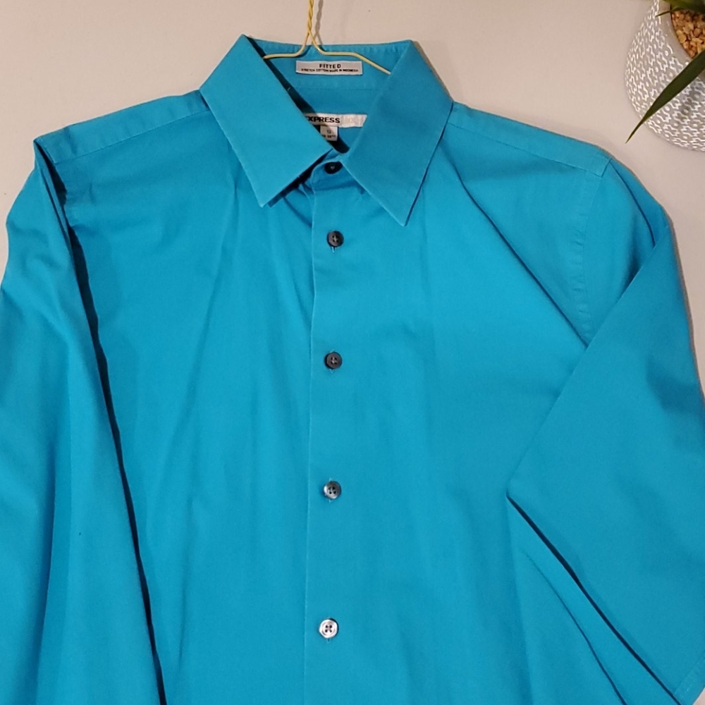 Express 1MX Cotton 2 Shirts 👕 👕 - Picture 3 of 15